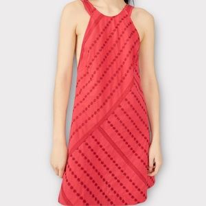 Free People Women’s Juni Dress XS Backless Mini Strawberry Spritz Feminine NWT